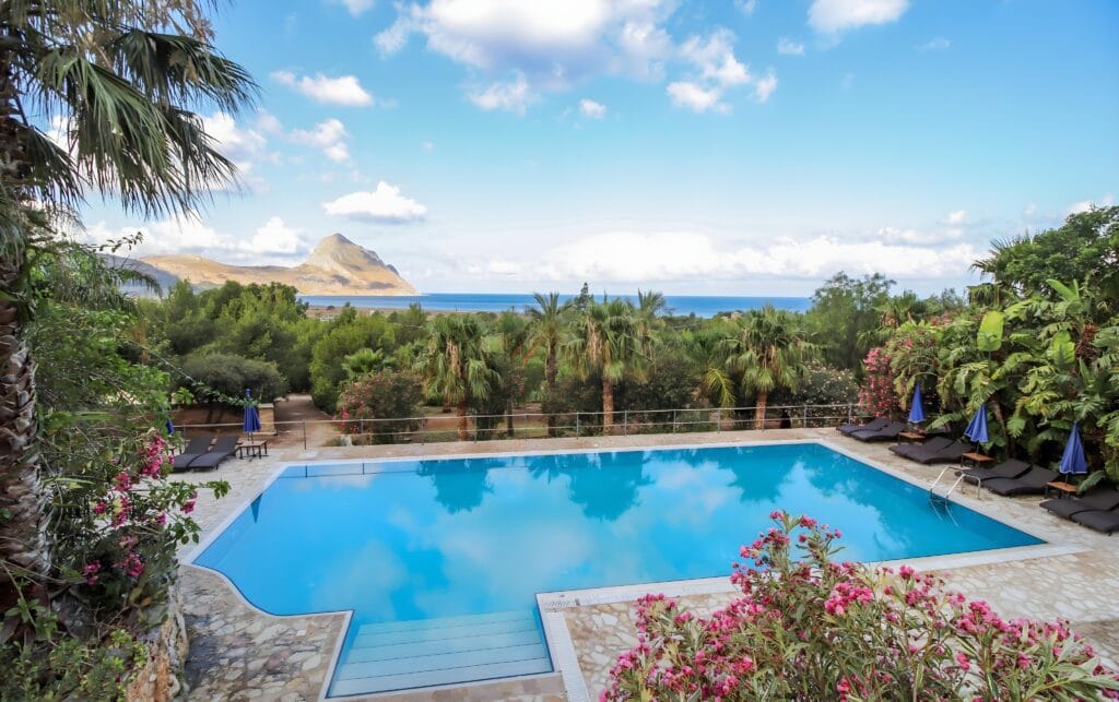 Cala Dell'Arena in Castelluzzo, Italy