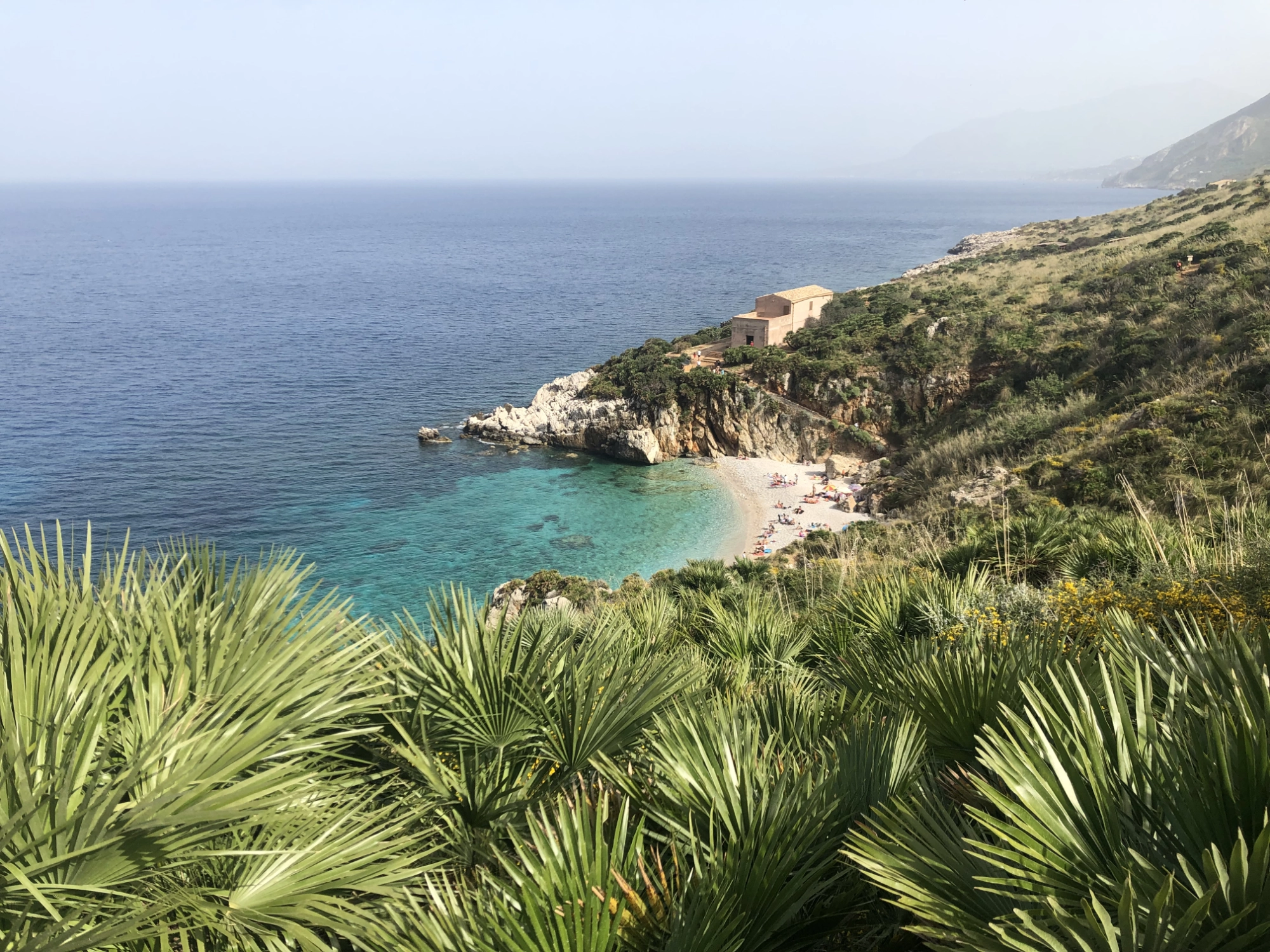 Foto panoramica della Riserva dello Zingaro